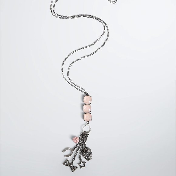 π Bundle Deal: 4 for $20! π Lucky charms long bling necklace - Picture 1 of 8